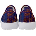 Majestic Purple And Gold Design Kids  Slip On Sneakers View4