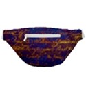 Majestic Purple And Gold Design Fanny Pack View2