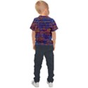 Majestic Purple And Gold Design Kids  Sports Tee View2