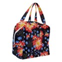 Orange and Blue Chamomiles Design Boxy Hand Bag View3