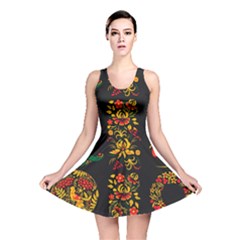 Russian Khokhloma Reversible Skater Dress by goljakoff