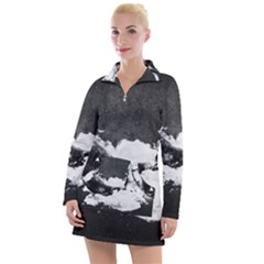 Whale Dream Women s Long Sleeve Casual Dress by goljakoff