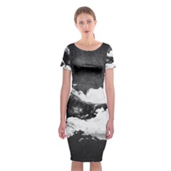 Whale Dream Classic Short Sleeve Midi Dress by goljakoff