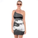 Whale dream One Soulder Bodycon Dress View1