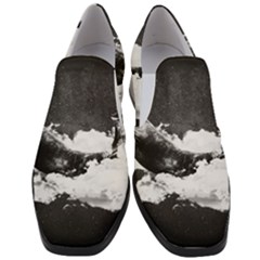 Whale Dream Women Slip On Heel Loafers by goljakoff