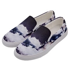 Blue Whale Dream Men s Canvas Slip Ons