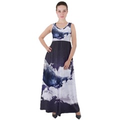 Blue Whale Dream Empire Waist Velour Maxi Dress by goljakoff