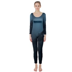 Blue Whale Family Long Sleeve Catsuit by goljakoff