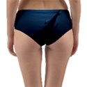 Blue whale family Reversible Mid-Waist Bikini Bottoms View2