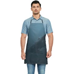 Blue Whale Family Kitchen Apron by goljakoff