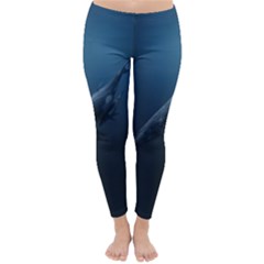 Whales Family Classic Winter Leggings by goljakoff