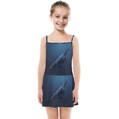 Whales Family Kids  Summer Sun Dress by goljakoff