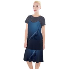 Whales Family Camis Fishtail Dress by goljakoff