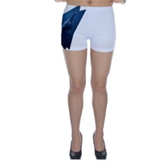 Blue Whales Skinny Shorts by goljakoff