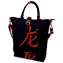 Dragon Buckle Top Tote Bag View1