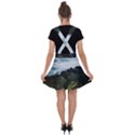 Mountain landscape Velvet Suspender Skater Skirt View2