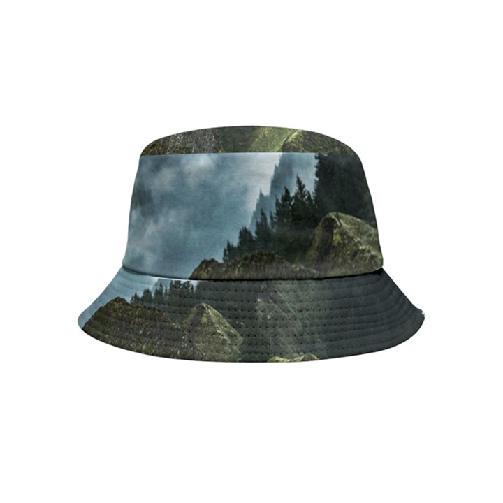 Mountain landscape Bucket Hat (Kids)