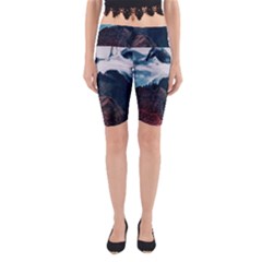 Dream Whale Yoga Cropped Leggings by goljakoff