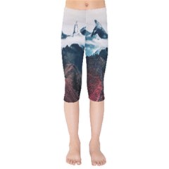 Dream Whale Kids  Capri Leggings  by goljakoff