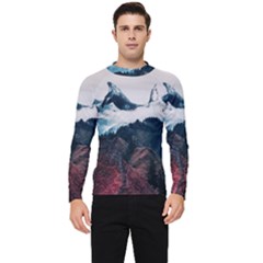 Dream Whale Men s Long Sleeve Rash Guard by goljakoff