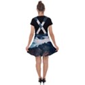 Dream whale Velvet Suspender Skater Skirt View2