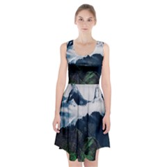 Blue Whales Dream Racerback Midi Dress by goljakoff