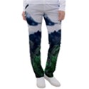 Blue whales dream Women s Casual Pants View1