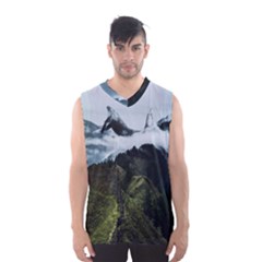 Blue Whales Dream Men s Basketball Tank Top by goljakoff