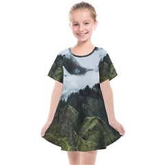 Blue Whales Dream Kids  Smock Dress by goljakoff