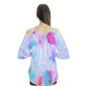 Rainbow paint Flutter Tees View2