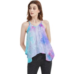 Rainbow Paint Flowy Camisole Tank Top by goljakoff