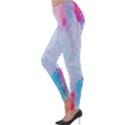 Rainbow paint Lightweight Velour Leggings View3