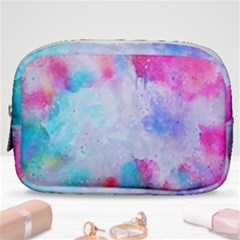 Rainbow Paint Make Up Pouch (small) by goljakoff