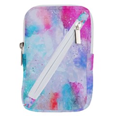 Rainbow Paint Belt Pouch Bag (small) by goljakoff