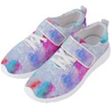 Rainbow paint Men s Velcro Strap Shoes View2