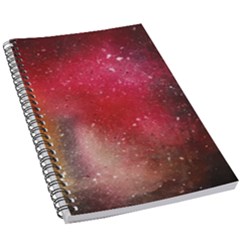 Red Galaxy Paint 5 5  X 8 5  Notebook by goljakoff