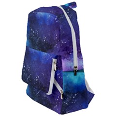 Blue Space Paint Travelers  Backpack by goljakoff