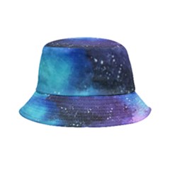 Blue Space Paint Inside Out Bucket Hat by goljakoff