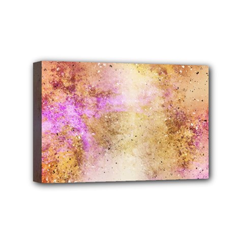 Golden Paint Mini Canvas 6  X 4  (stretched) by goljakoff