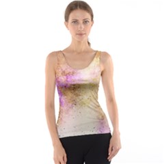 Golden Paint Tank Top by goljakoff