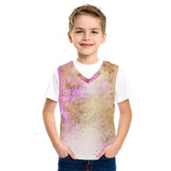 Golden Paint Kids  Basketball Tank Top by goljakoff