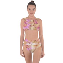 Golden Paint Bandaged Up Bikini Set  by goljakoff