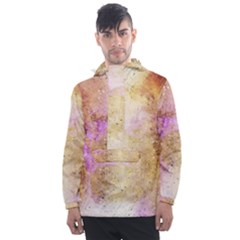 Golden Paint Men s Front Pocket Pullover Windbreaker by goljakoff