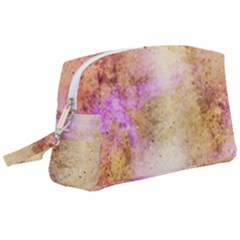 Golden Paint Wristlet Pouch Bag (large) by goljakoff