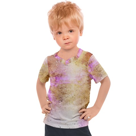 Golden Paint Kids  Sports Tee by goljakoff