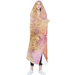 Golden Paint Wearable Blanket by goljakoff