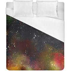 Color Splashes Duvet Cover (california King Size) by goljakoff