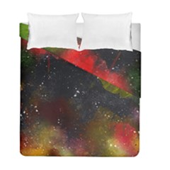 Color Splashes Duvet Cover Double Side (full/ Double Size) by goljakoff