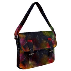 Color Splashes Buckle Messenger Bag by goljakoff