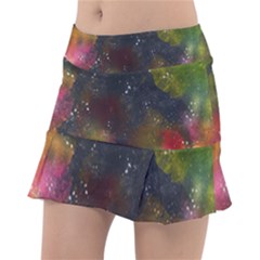 Color Splashes Tennis Skorts by goljakoff